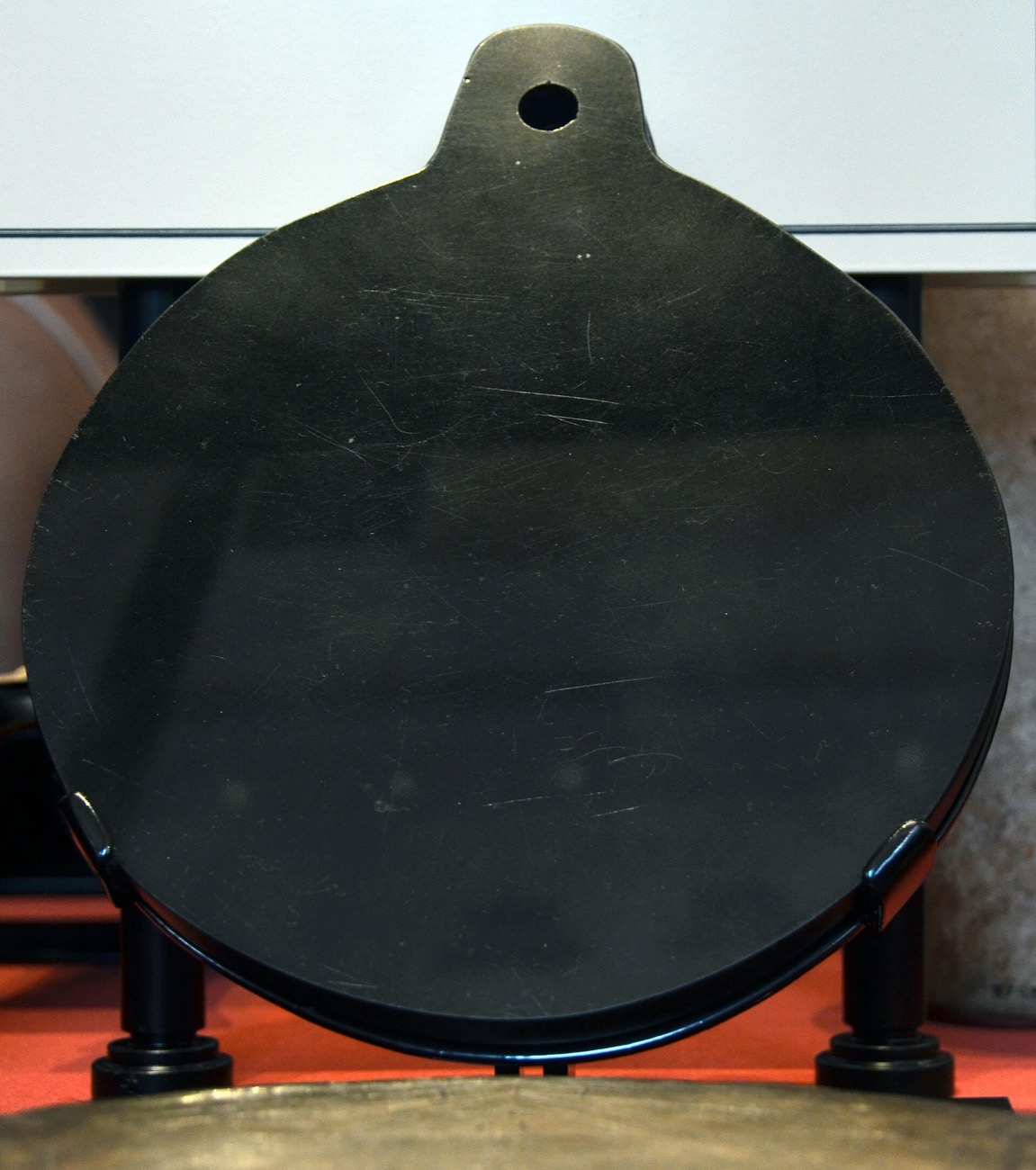 John Dee’s obsidian mirror, Aztec, 15th–16th century. British Museum. CC0.