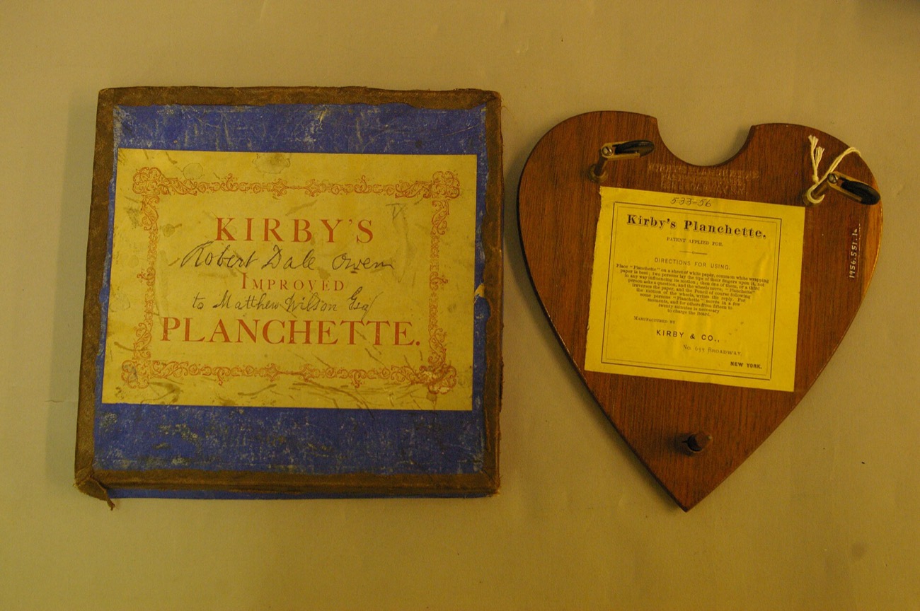 Kirby’s Improved Planchette, New York, c. 1868.